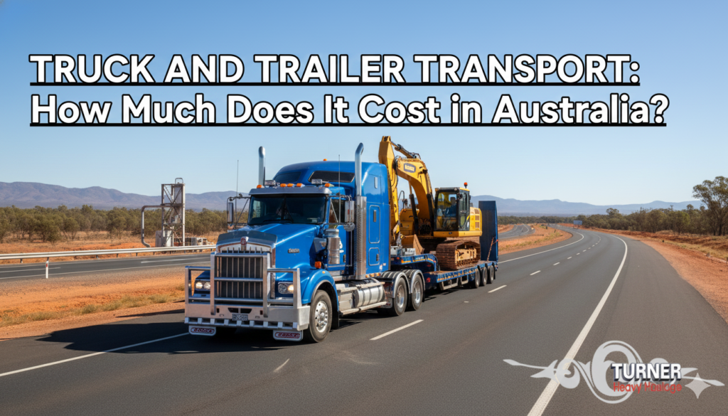 Truck and Trailer Transport: How Much Does It Cost in Australia?