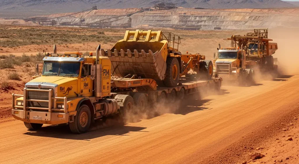 Mining Logistics Transport - Turner Heavy Haulage