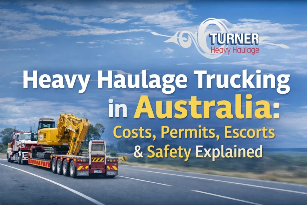 Heavy Haulage Trucking in Australia: Costs, Permits, Escorts & Safety Explained