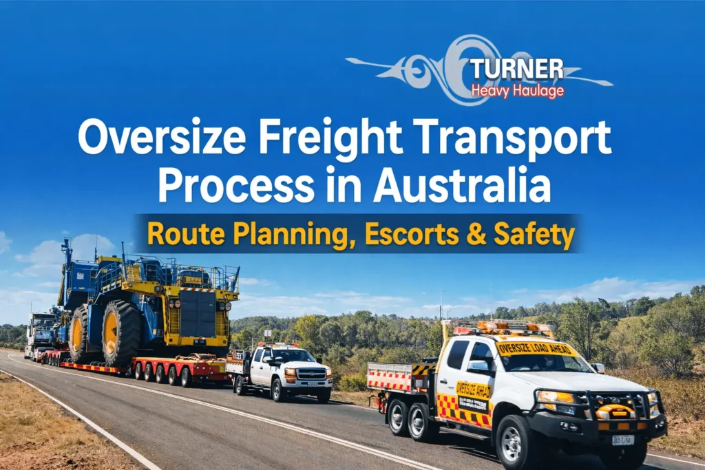 Oversize Freight Transport Process in Australia: Route Planning, Escorts & Safety
