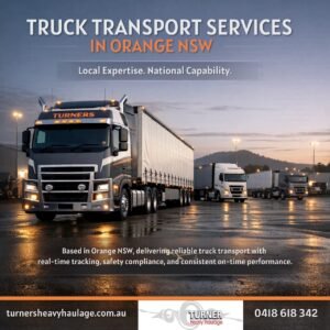 Fast & Reliable Truck Transport Services Orange Near You