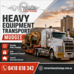 Heavy Equipment Transport Mudgee