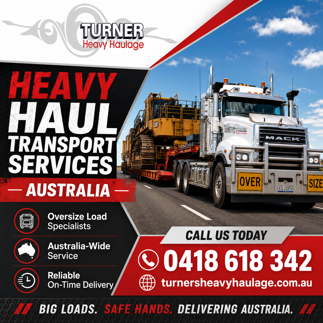 Heavy Haul Transport Services Australia for Safe Freight