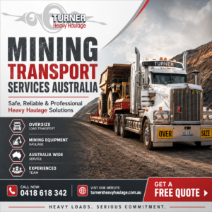 Mining Transport Services Australia for Heavy Loads