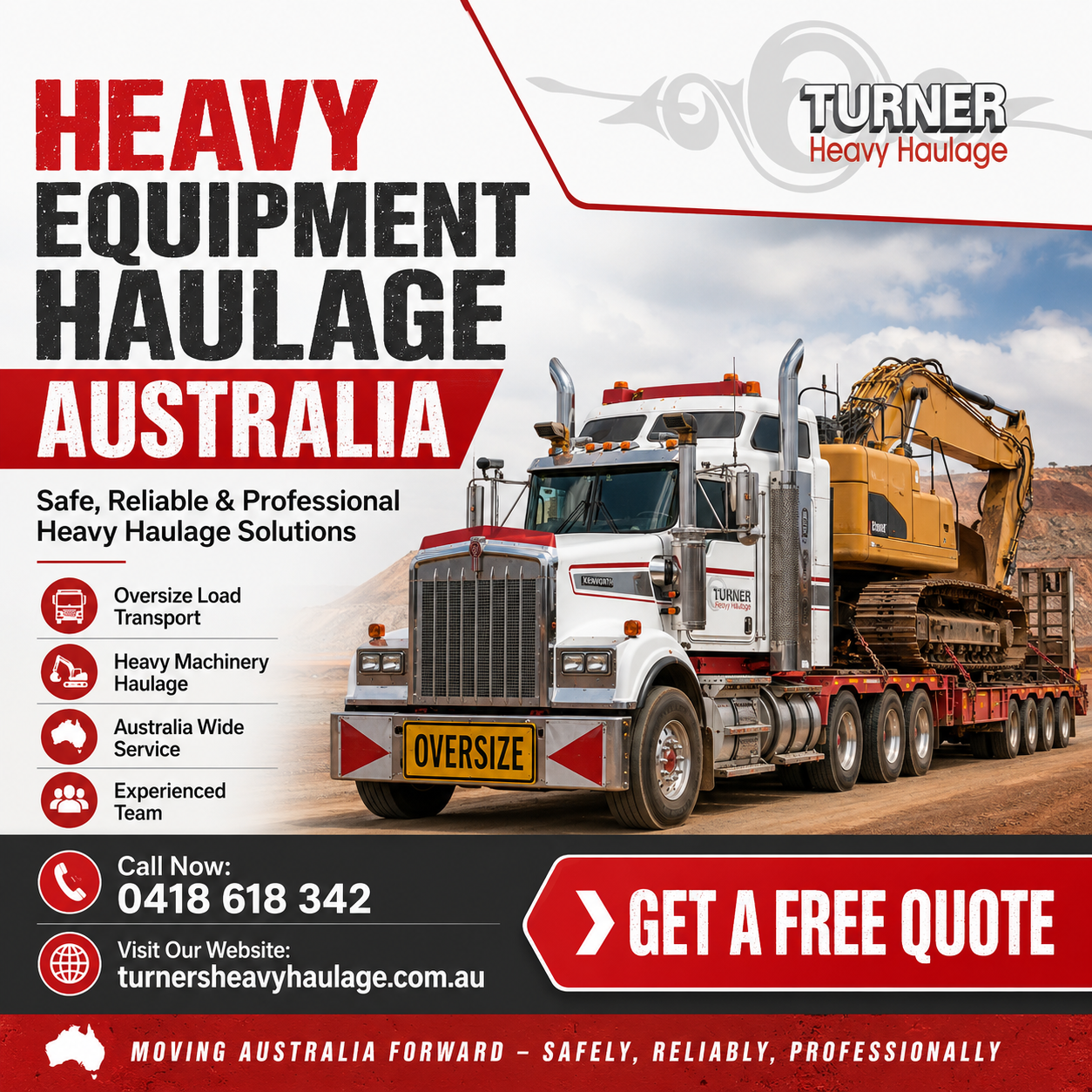 Expert Heavy Equipment Haulage Australia Solutions
